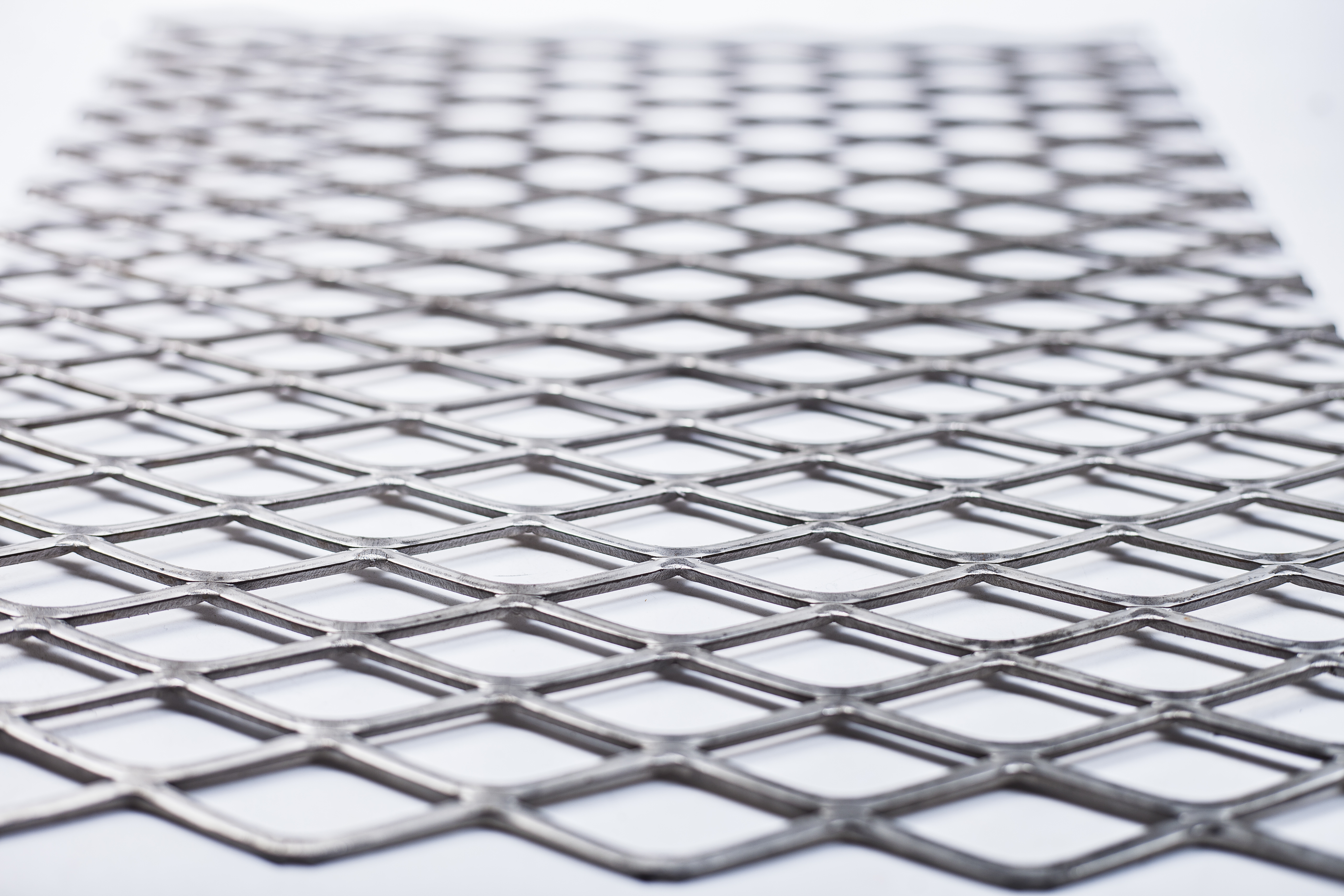 flattened expanded mesh