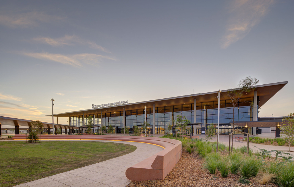 Zaha Hadid Architects+Cox Design: Western Sydney International Airport, completed construction 2 image