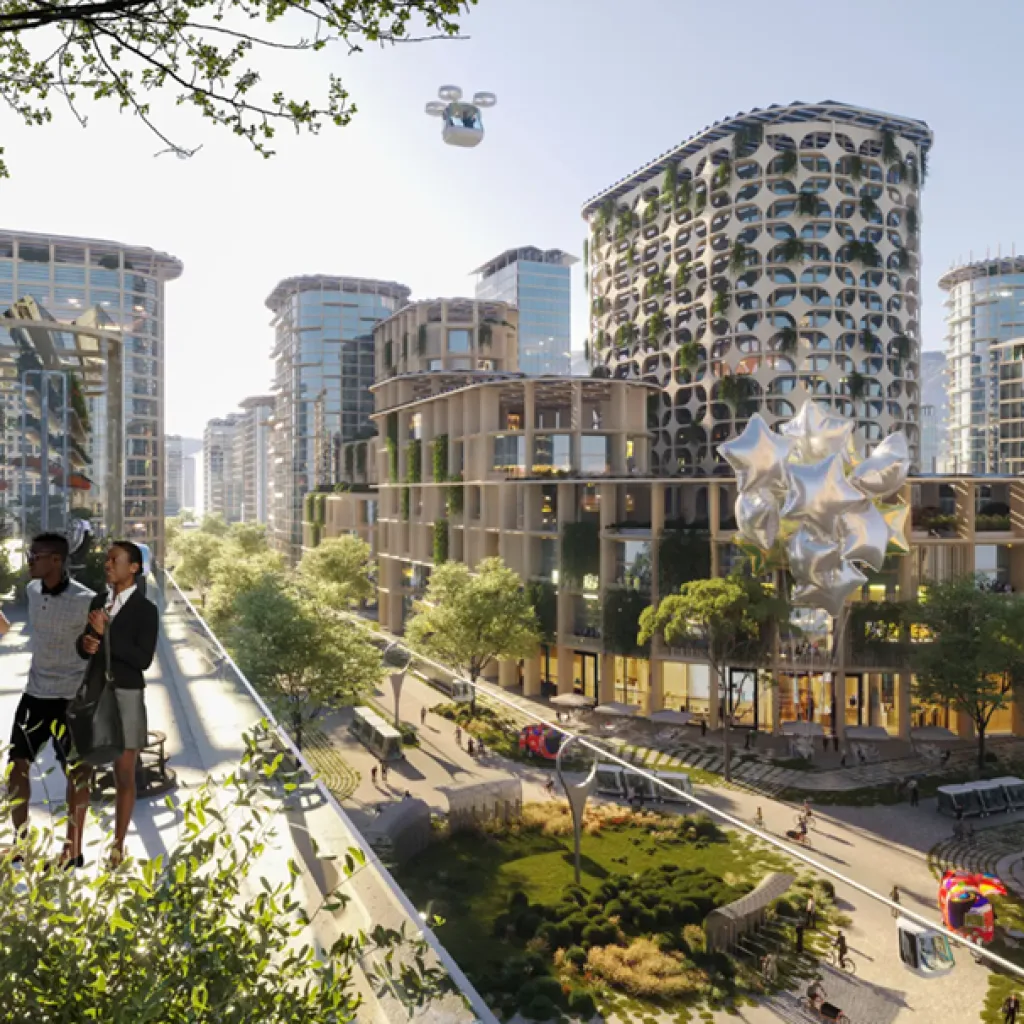 BIG Unveils New Rendering of “City of the Future” Trosa Plan 5 image 3
