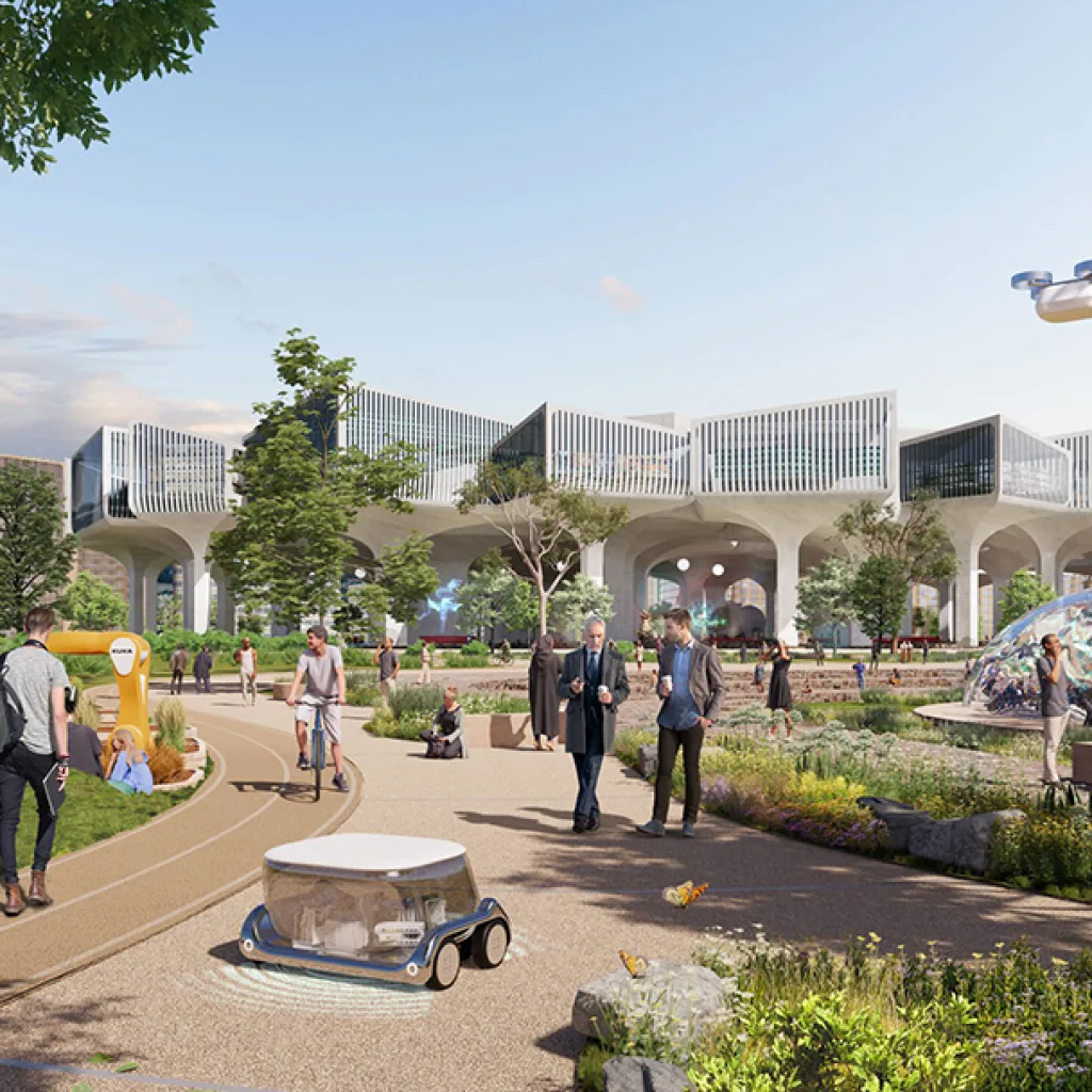 BIG Unveils New Rendering of “City of the Future” Trosa Plan 8 image 6