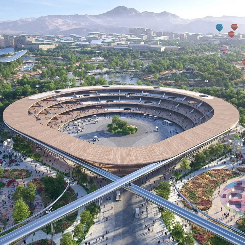 BIG Unveils New Rendering of “City of the Future” Trosa Plan 2 image